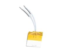 Placa calefactora cerámica MCH de 30 x 25 x 1,3 mm, elemento calefactor de óxido de aluminio multivoltaje (3,7 V-220 V), 1 unidad(5V 2.5W 65C)