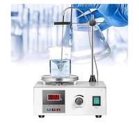 Placa Calefactora Con Agitador Magnético Digital Profesional Con Pantalla LED - Mezclador De Grado Laboratorio De 2000 RPM, Control De Velocidad Continuo Y Calentamiento De Precisión