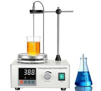 Placa Calefactora Con Agitador Magnético, Mezclador Calefactor Digital A Temperatura Constante, 50-1000 Ml, Ideal For Uso En Laboratorio E Investigación Científica