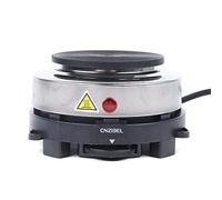 Placa calefactora eléctrica multifunción redonda de 500 W, placa eléctrica portátil, mini placa calefactora eléctrica de 9 cm, placa calefactora eléctrica para calentar platos, para cocina, oficina