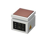 Placa Calefactora Para Soldar, Placa Eléctrica Con Base Antideslizante, Pantalla Digital LED De Temperatura, Bordes Con Aislamiento Térmico, Panel De Microcomputadora(10 * 10cm)