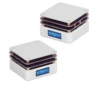 Placa caliente de soldadura de 2.2 x 2.2 x 1.4 pulgadas, mini termostato inteligente, placa PCB, microcomputadora, estación de precalentamiento eléctrica para laboratorio de reparación electrónica