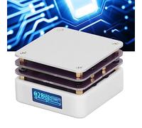 Placa caliente de soldadura de Topyond, mini placa caliente termostato inteligente, estación de soldadura de chips precalentada con placa de calentamiento portátil de 20 V para
