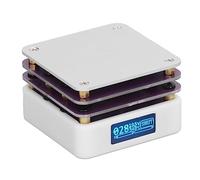 Placa Caliente de Soldadura, Mini Mesa de Calentamiento Termostático Inteligente, Estación de Soldadura de 65 W 20 V con Pantalla OLED, Control de Temperatura de Soporte de