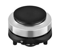 Placa caliente pequeña, portátil, 800W, alfombrilla para pies antideslizante de hierro fundido, disipador de calor inferior, placa caliente eléctrica de 5 engranajes para olla Moka