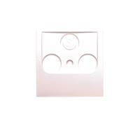 Placa central para conector de antena Berker B1/B3/B7 12031909