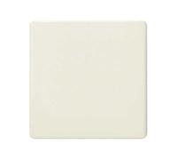 Placa ciega de marfil, medidas 27800-32, ideal para cerramientos y acabados en instalaciones eléctricas.