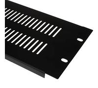 Placa ciega ventilada de malla para armario de datos de montaje en rack, 19 pulgadas, 3U