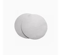 Placa circular de aluminio 1060, placa de disipación de calor, lámina de aluminio, placa de aleación de aluminio, corte láser de 1 mm de espesor.(60X1mm2PCS)