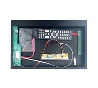 Placa Controladora Analógica For TV LTN156AT01 N156B3 Con Carcasa Metálica, LVDS De 30 Pines, 1366 * 768, 1 CCFL, Kit De Bricolaje, VGA De 15,6", Compatible Con HDMI, AV, USB(N156B3-L0B and Case)
