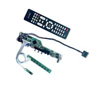 Placa Controladora BT140GW01 V.4/V.5/V.6/V.9 For Portátil De 14", Matriz De TV Analógica LVDS De 40 Pines, 1366x768, USB+AV+VGA+HDMI, Kit De Bricolaje, Accesorios For Portátil(For BT140GW01 V.9)