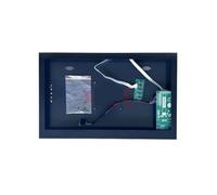 Placa Controladora + Carcasa De Metal For LP156WF1/LP156WF2/LP156WF4, Kit De Bricolaje Portátil, Pantalla LVDS De 40 Pines De 15,6 ", 1920x1080, VGA Compatibles con HDMI(LP156WF4-SLB5 x Case)
