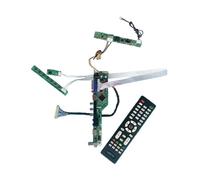 Placa controladora compatible con LM230WF8, LM230WF9 y LM230WFA. Kit de bricolaje de 1920 x 1080. Monitor LCD de señal de TV analógica de 23" con LVDS de 30 pines, VGA, HDMI, AV y USB.(For LM230WFA(SL