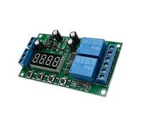 Placa controladora de Ciclo de retardo 7-30V Pantalla Digital de | Módulo de sincronización con terminales de tornillo para paneles de equipos de programación de bombas