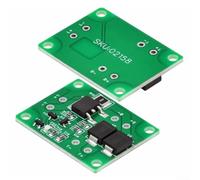 Placa controladora de luz solar, tecnología avanzada de fotorresistencia, soporta baterías de litio, litio, hierro, fosfato, ácido, 6 A, diodo de carga, 4 A, CMOS FET, voltaje de salida ajustable para