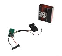 Placa controladora de metal y plástico de repuesto para taladro eléctrico de 16.8 V, conjunto de interruptor de control de motor sin sensor, piezas de repuesto para herramientas eléctricas de taladro