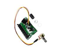 Placa controladora de motor de velocidad de ventilador de 6 pines a 3 pines de 4 pines con perilla de 4/8 canales, módulo regulador de equipo eléctrico para PC PC controlador de velocidad del