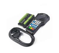 Placa controladora de movimiento CNC portátil DM500 de 3 y 4 ejes, 500 kHz, sin conexión, con control remoto, compatible con código G CAD/CAM y unidad flash USB.(4 Axis)