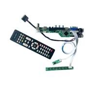 Placa Controladora LCD Compatible con LTN156AT02 LTN156AT03 LTN156AT05 USB + AV + HDMI + VGA 15,6 "1366 * 768 LVDS Kit De 40 Pines DIY Laptop Matrix TV Accesorios Analógicos(For LTN156AT02-C01)