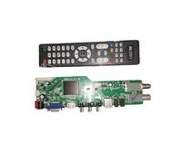 Placa Controladora LCD Universal ATV RR52C.04A Compatible Con Señal Digital DVB-S2, DVB-C, DVB-T2/T, Reproducción Multimedia USB Dual.(1366X768)