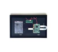 Placa Controladora Mini-HDMI 1366 * 768 Y Carcasa Metálica For Pantalla Portátil LTN156AT37 LTN156AT39, Micro USB EDP De 30 Pines, Kit De Reparación DIY De 15,6"(LTN156AT37-L01 xCase)