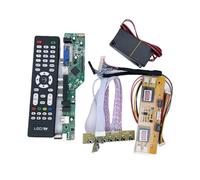 Placa Controladora Universal For TV LCD Y LED, VGA, HD-MI, USB, Placa Base For TV Analógica, Kit Completo De 30 Pines, 2 Canales, 8 Bits, Lvds, 4 Lámparas CCFL(4ccfl kit 2)