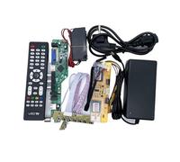 Placa Controladora Universal For TV LCD Y LED, VGA, HD-MI, USB, Placa Base For TV Analógica, Kit Completo De 30 Pines, 2 Canales, 8 Bits, Lvds, 4 Lámparas CCFL(4ccfl kit 3)