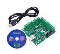 Placa controladora USB de alta precisión de salida de 100 Khz, adecuada para controlador de movimiento con herramienta de inicio automático, entrada de acoplador óptico