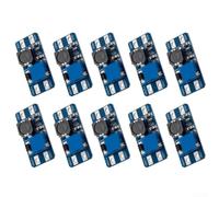 Placa convertidora de impulso DC-DC ajustable, módulo regulador de voltaje de entrada de 2 V-24 V a salida de 5 V-28 V, fuente de alimentación de corriente máxima de 2 A para aplicaciones LED y de
