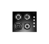 Corberó CPCGY2304N Placa de Gas 4 Zonas 60cm en Cristal Negro
