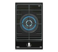 Placa cristal gas Teka GZC 31330 XB - 30 cm, 1 zona, butano