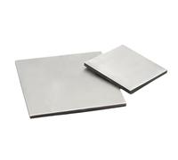 Placa Cuadrada De Acero Inoxidable 304, Placa Pulida, Tablero De Chapa De 100 X 100 Mm A 300 X 300 Mm De Espesor, 3 Mm, 1 Pieza(250x250mm)