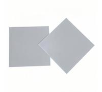 Placa cuadrada de sustrato cerámico de nitruro de aluminio, junta aislante de alta conductividad térmica for investigación científica, 1 unidad(0.635mmx114mmx114mm)