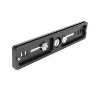 Placa de abrazadera de liberación rápida de aluminio, adaptador de montaje monopié, placa de cámara DSLR de 1/4 pulgadas, tornillo para videógrafos profesionales