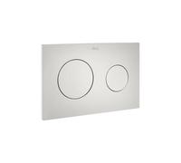 Placa de accionamiento con descarga dual 25x16 cm color perla para inodoro Roca
