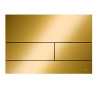 Placa de accionamiento de inodoro TECE TECEsquare II metal para tecnología bi...