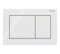 Placa de accionamiento Geberit Omega20 para enjuague de 2 cantidades, cuadrad...