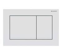 Placa de accionamiento Geberit Omega20 para enjuague de 2 cantidades, cuadrad...