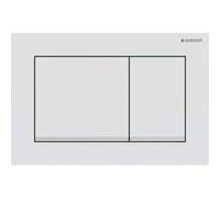 Placa de accionamiento Geberit Omega20 para enjuague de 2 cantidades, cuadrad...