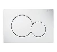 Placa de accionamiento Geberit Sigma 01 2 cantidades blanco