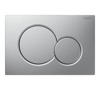 Placa de accionamiento Geberit Sigma01 para lavado de 2 cantidades, redonda, ...