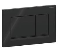 Placa de accionamiento Geberit Sigma30, para sistema de 2 cisternas, 115.883.DW.1, Color: negro
