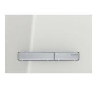 Geberit Sigma50 placas de accionamiento para doble descarga, 115788JL2, Color: cromado / gris arena - CM