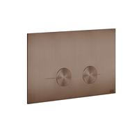 Placa de accionamiento Gessi316 para sanit, 54619708, Color: PVD cepillado de cobre