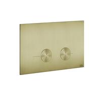 Placa de accionamiento Gessi316 para sanit, 54619727, Color: Latón cepillado PVD