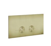 Placa de accionamiento Gessi316 para Viega Prevista, 54621727, Color: Latón cepillado PVD