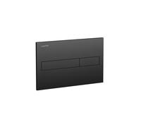 Placa de accionamiento LAUFEN AW1, doble rasante, 250x10x160mm, H8956617160001, Color: Negro Mate