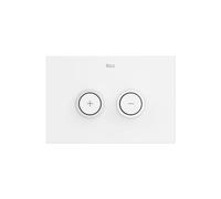 Placa de accionamiento neumática doble descarga para inodoro suspendido 246x25x166 mm Roca