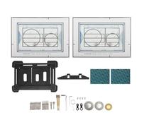 Placa de accionamiento para Geberit Sigma 30, placa de pulsador oculta compatible con Sigma 20/Sigma 50 con fijación magnética