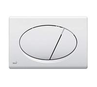 Placa de accionamiento para inodoro, color blanco 070 ALCA